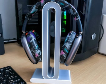Headphone Holder for Desk,Universal Headphone Stand,3d Printed Headphones Hanger,Gaming Headset Stand Organizer,Desktop Headphone Accessory