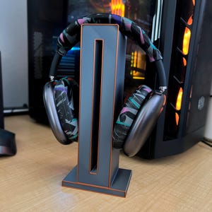 Headphone Stand for Desk Organizer, 3d Printed Universal Headphone Holder, Gaming Headset Stand, Headphone Accessories