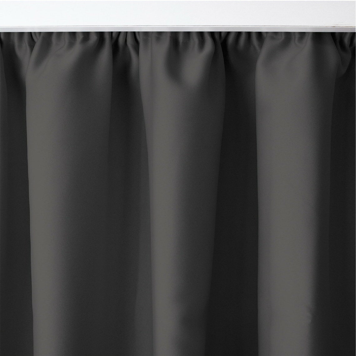 Gray Darkening Curtains . Blackout Curtains for Living Room | Etsy