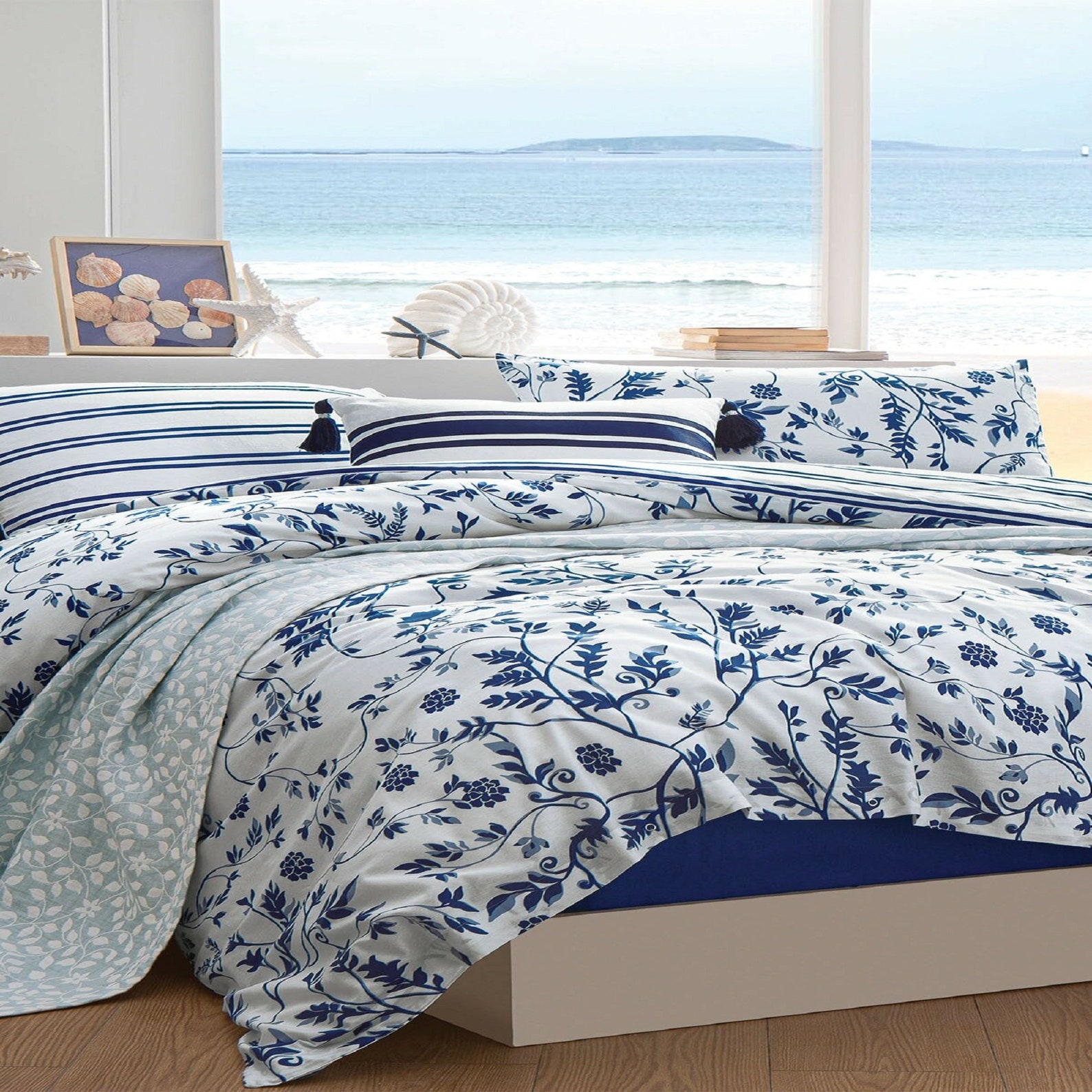 240x220 Cm Big Size Linen Set Blue King Duvet Cover Etsy