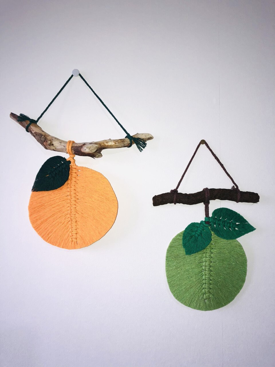 Suspension Fruits Macramé Fait Main