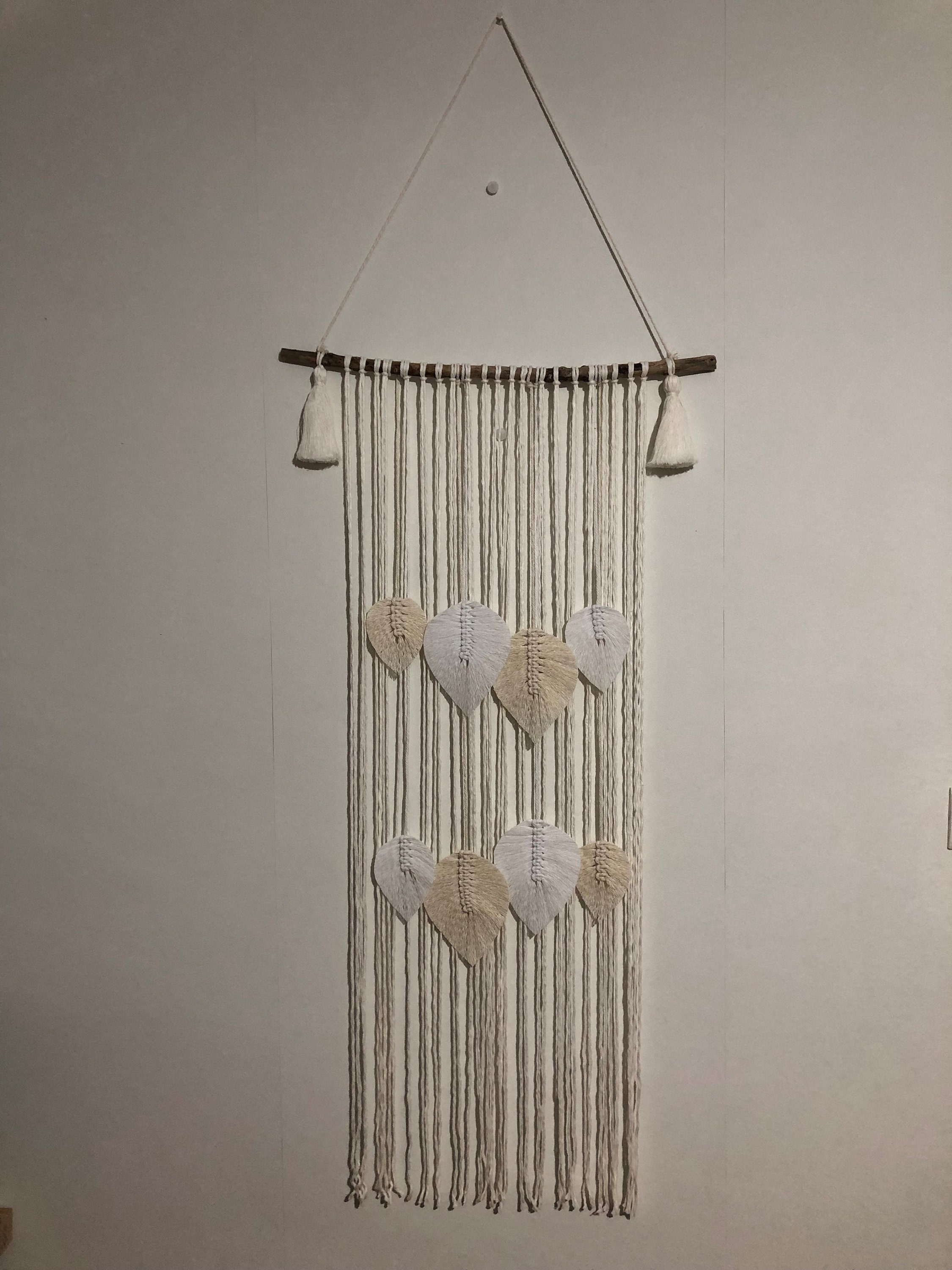 Tapisserie Décorative Macramé Pureté