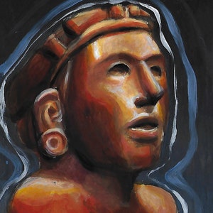 Mexica Woman Statue