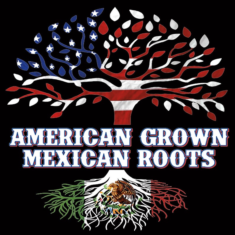 MEXICAN-AMERICAN ROOTS Short-Sleeve Unisex T-Shirt 画像 1