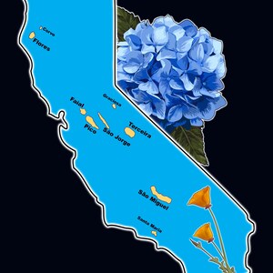 Azores-California Short-Sleeve Unisex T-Shirt