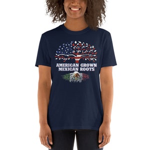 MEXICAN-AMERICAN ROOTS Short-Sleeve Unisex T-Shirt 画像 4