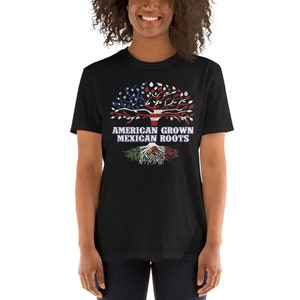 MEXICAN-AMERICAN ROOTS Short-Sleeve Unisex T-Shirt 画像 7
