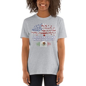 MEXICAN-AMERICAN ROOTS Short-Sleeve Unisex T-Shirt 画像 3