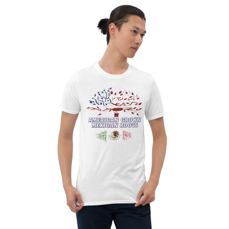 MEXICAN-AMERICAN ROOTS Short-Sleeve Unisex T-Shirt 画像 8