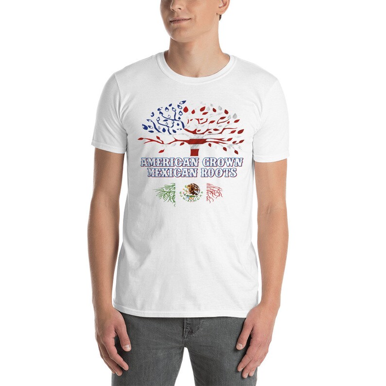 MEXICAN-AMERICAN ROOTS Short-Sleeve Unisex T-Shirt 画像 2