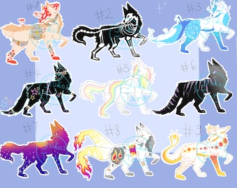 Canine / wolf Fursona adopt , Fursuit Adoptable