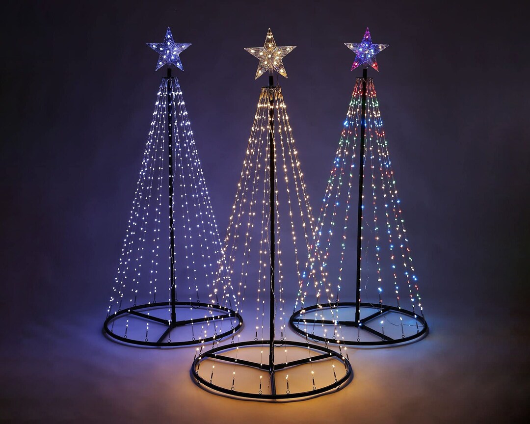LED Cone Tree Maypole Christmas Tree LED Pyramid Christmas Etsy UK