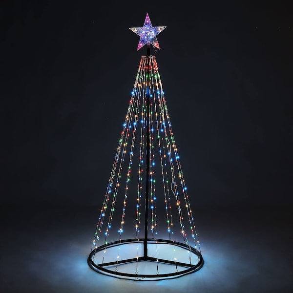Outdoor Cone Christmas Tree With Lights Etsy Australia