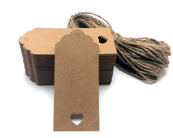 Gift Tags Rustic | Etsy