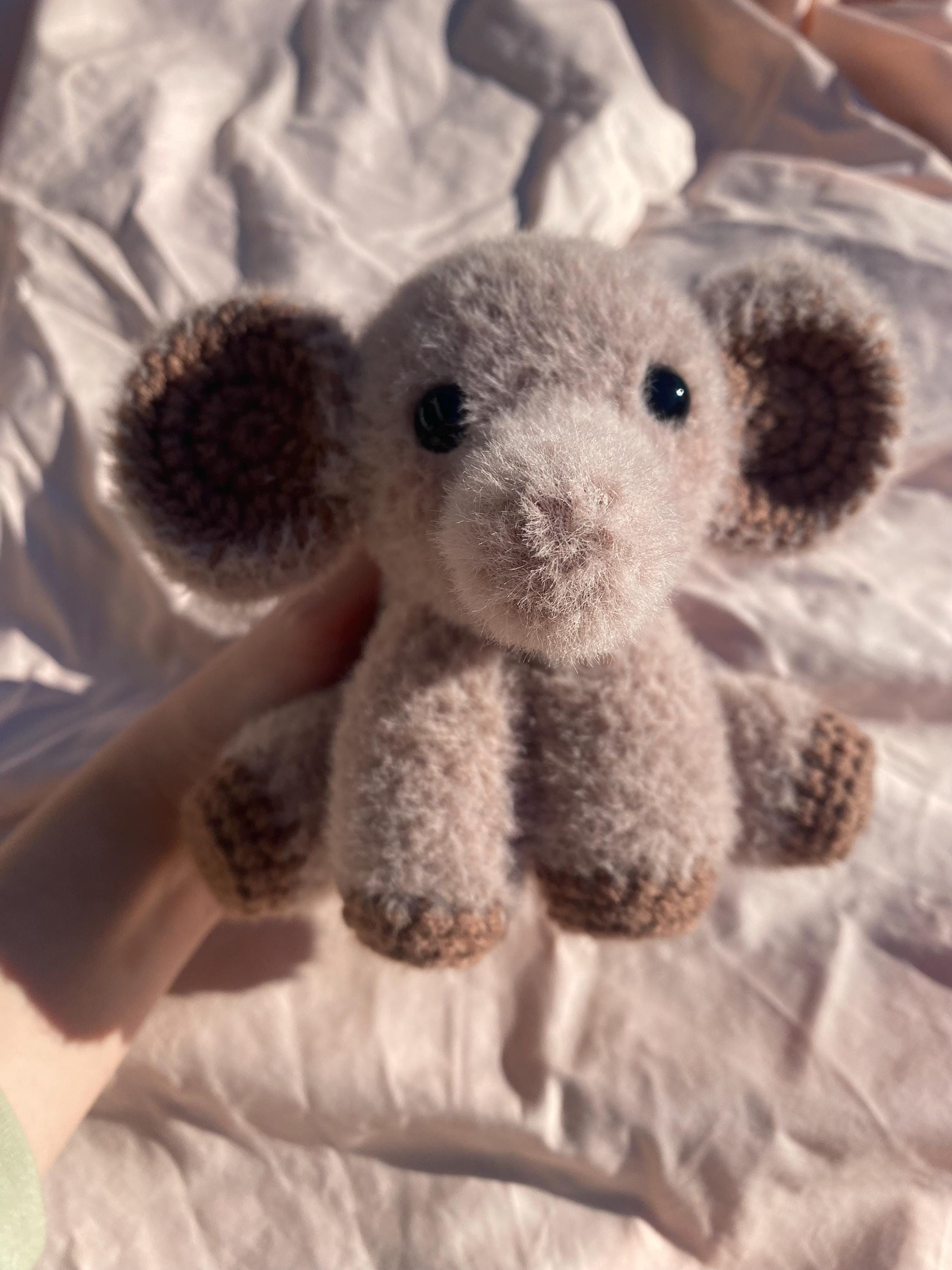 Ellie the Elephant Crochet Pattern - Etsy