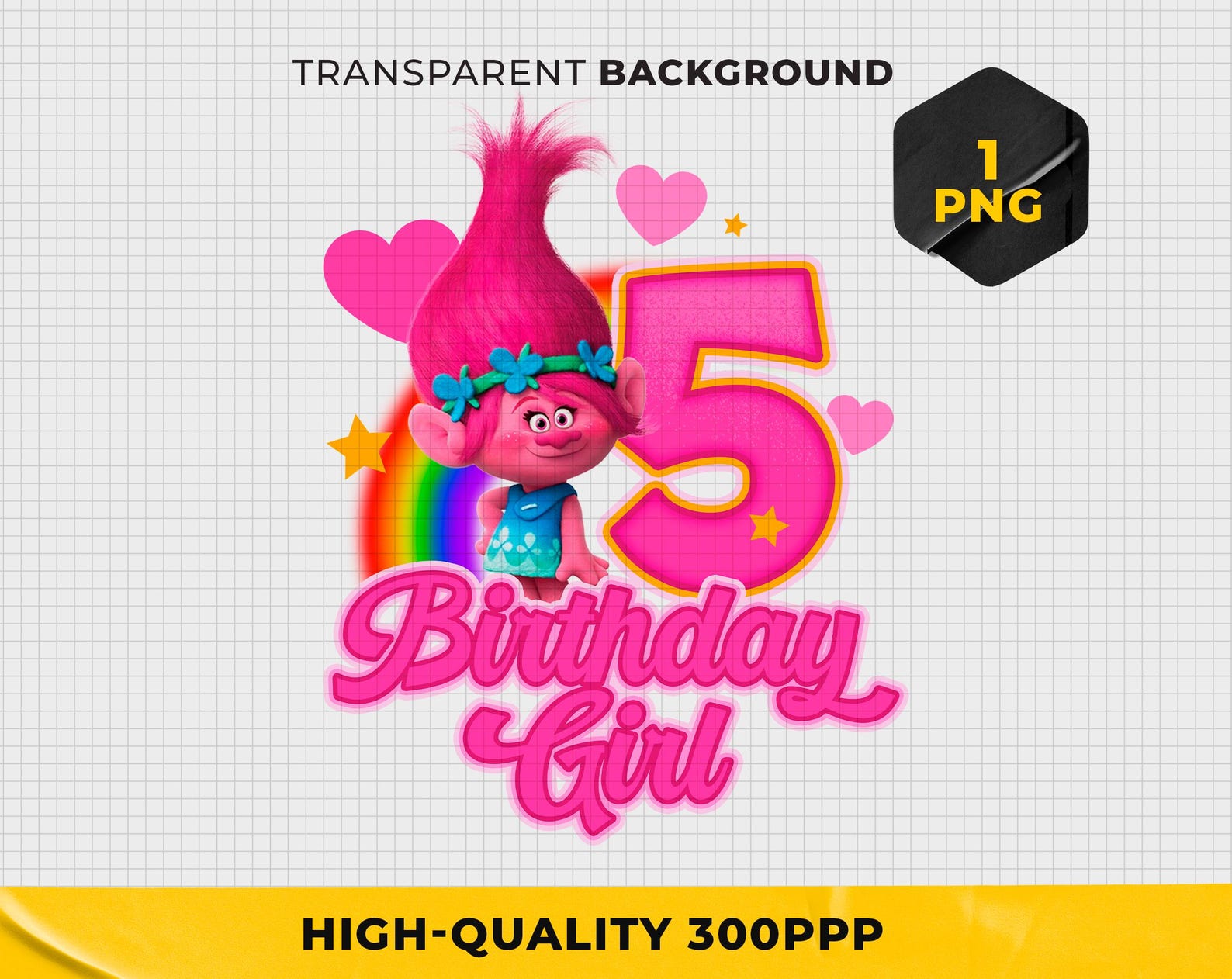 Troll Poppy Birthday Cards - Österreich Produktbild-Vorschau 5