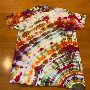 Small Custom Ice Dye Tie Dye T-shirt