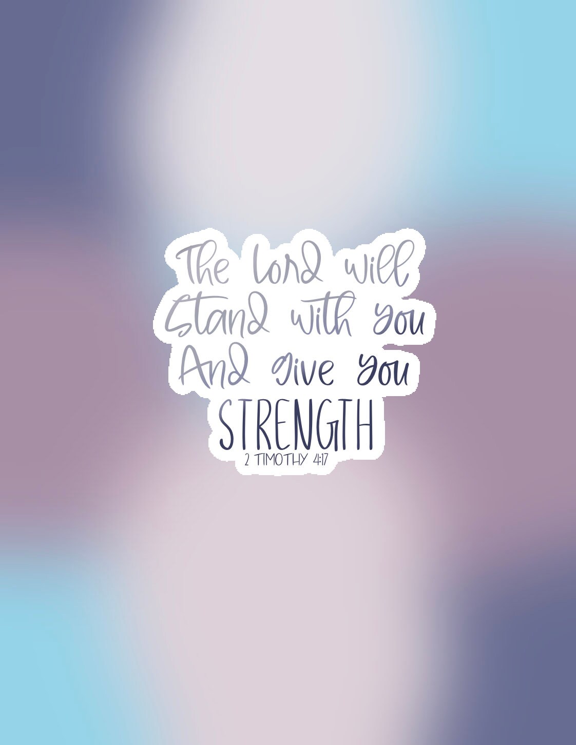 Bible Verse Sticker Bible Verses Cute Stickers Hydro Flask Etsy UK