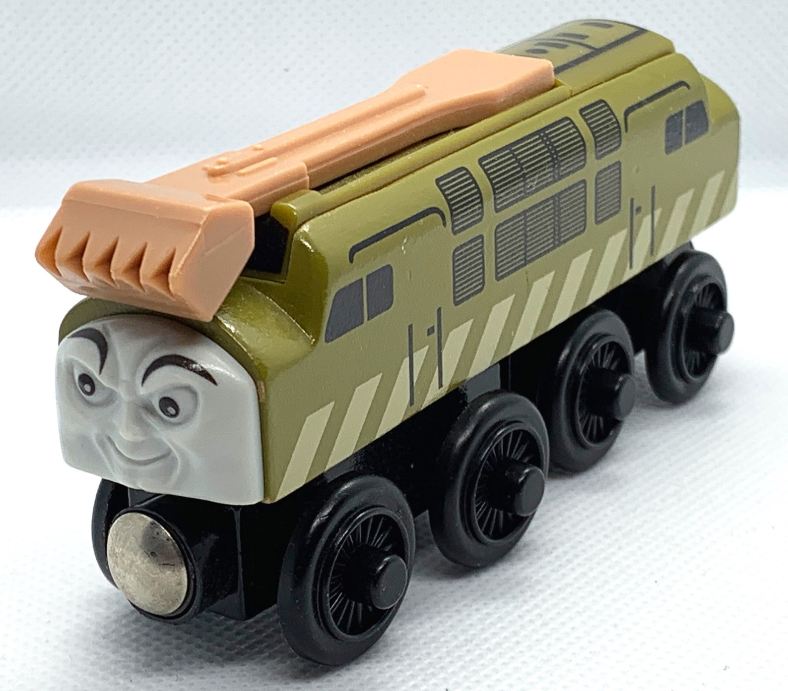 Diesel 10 Thomas wooden railway Diesel 10 wood trains | Etsy