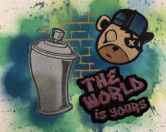 Embroidery file: • "The World is Yours - Bundle " - EltonKreativDesign •