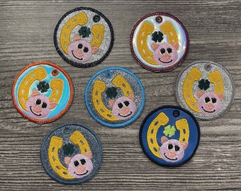 Embroidery file Lucky Pig - Eltonkreativdesign