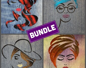 Embroidery file: • "Bundle Filiale Sisters" - EltonKreativDesign •