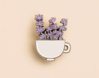 Lavender enamel pin lapel pin gift ideas gift guide