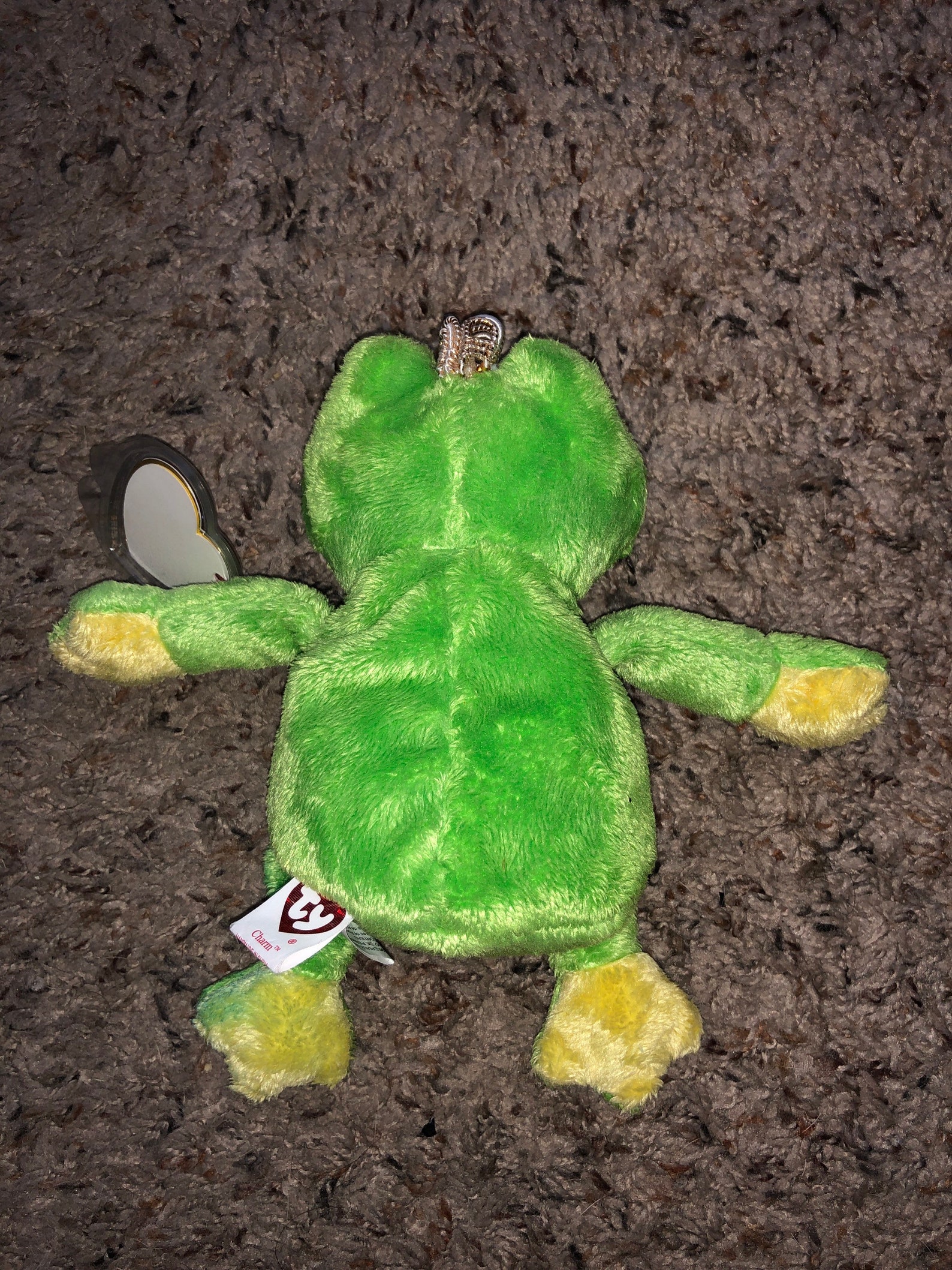 TY Charm Beanie Baby Frog 2005 Rare Great Condition With Etsy