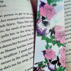 Butterfly Skull Bookmark