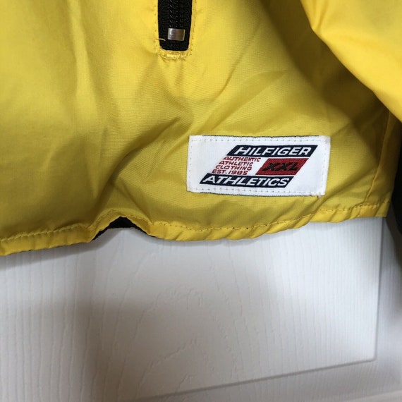 Tommy Hilfiger Windbreaker Jacket Color Block Ful… - image 9