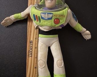 Vtg Toy Story Buzz Lightyear 10 in Puppet Doll, Disney Pixar (Burger King 1995)