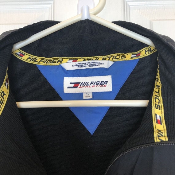 Tommy Hilfiger Windbreaker Jacket Color Block Ful… - image 5