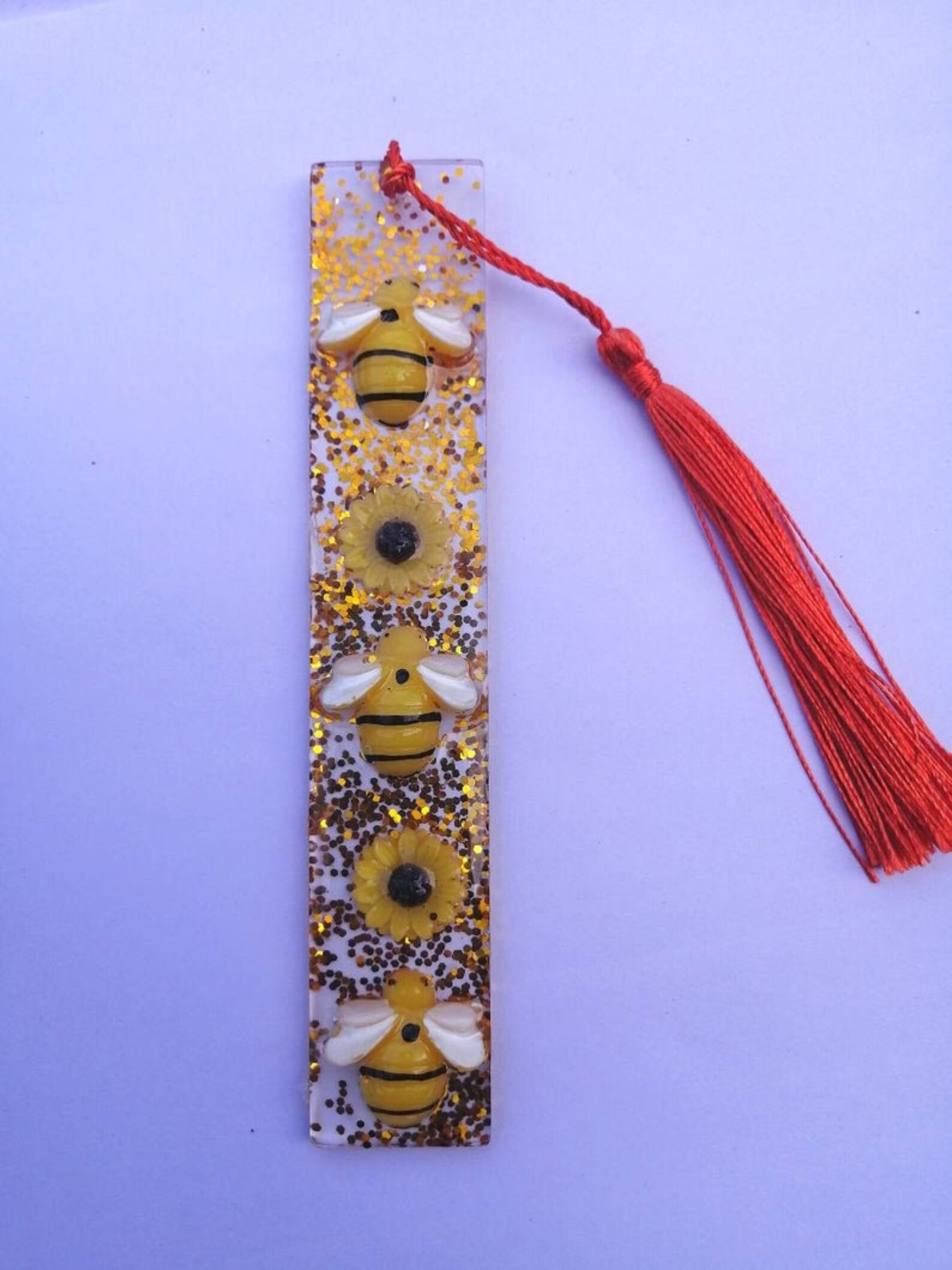 Handmade resin bookmark book accessories book lover gift Etsy