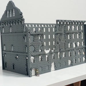 Gran Mill - Stalingrad Terrain WWII,  Model Terrain for Tabletop Wargames, Modelling Diorama, Historic Terrain, Scales, H0, 15-20- 28mm