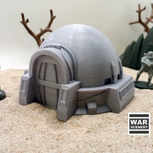 Star Wars Legion - Small Desert Hut - Yar&#39;Kassi Desert City, 3D Printed Scifi Terrain, Miniature Wargames, Tabletop Terrain