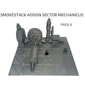 Smockestack - Industrial Scatter Terrain for 28-32mm Tabletop Terrain, Sector Mechanicus,  Zone Mortalis, Necromunda, Space Hulk Style 40k
