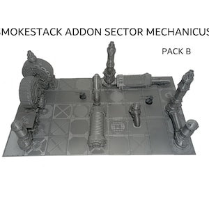 Smockestack - Industrial Scatter Terrain for 28-32mm Tabletop Terrain, Sector Mechanicus,  Zone Mortalis, Necromunda, Space Hulk Style 40k