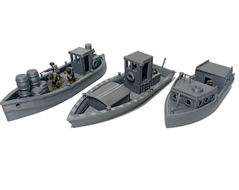 Barcos - Evacuación de Dunkerque, Disponible en 15 mm, H0, 20 mm, 28 mm. Maqueta de barco, Terreno de la Segunda Guerra Mundial.