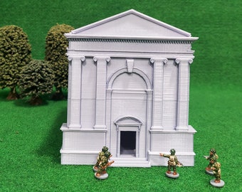Église Sainte-Mère-Église, Décor 3D Pour Wargame, Bolt Action WWII, Neuf