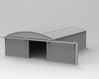 Hangar de aviones - World at War, disponible en 15 mm/H0/20 mm/28 mm/35 mm, juegos de guerra de mesa, dioramas