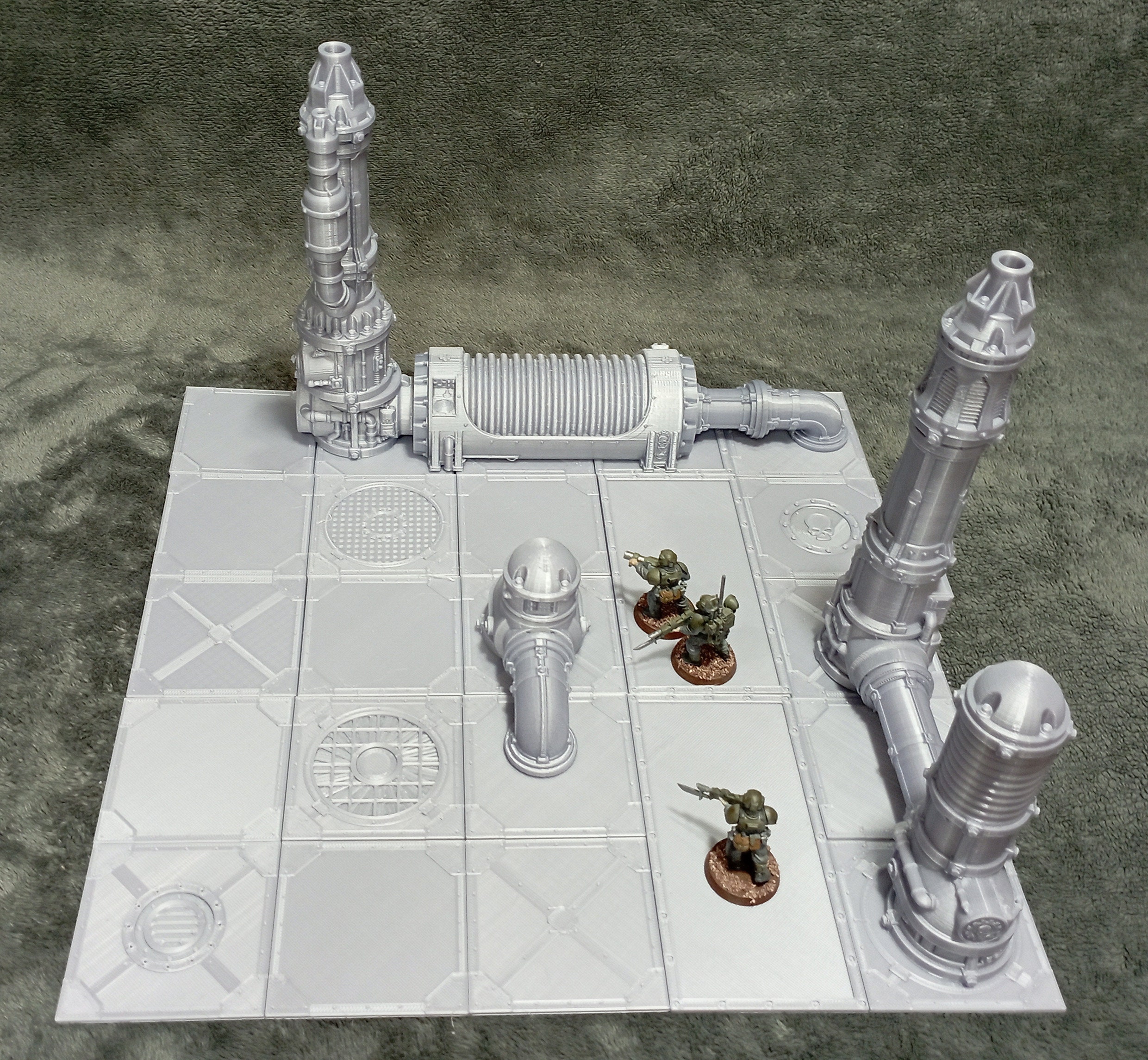 Starter Pack Tiles for Sector Mechanicus 3D Printed - Etsy