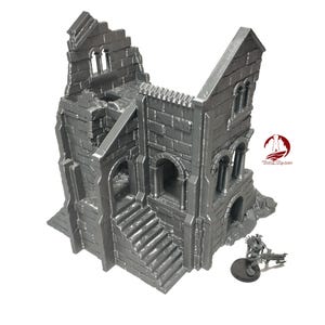 Byzantine-style, House 5 Ruin & Middle Earth - The Old Word - Gondor Terrain - Stone City - Medieval - Fantasy - Arkenfel - Dark Realms