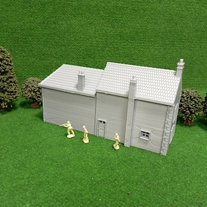 Cafe Gondrée Benouville - WWII Terrain Wargame Tabletop Terrain Terrain Compatible With Bolt