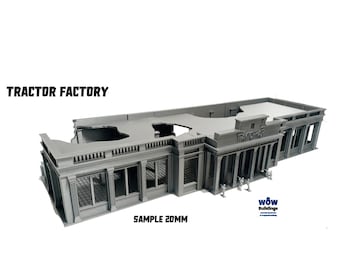 Traktorenfabrik & Schlacht von Stanleygrad - Ostfront - WWII - 6 mm/10 mm/12 mm 15 mm/H0/20 mm/28 mm/32 mm/35 mm/40 mm/50 mm/60 mm