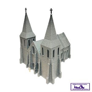 Church - Medieval Tabletop and Modeling, Diorama Model
