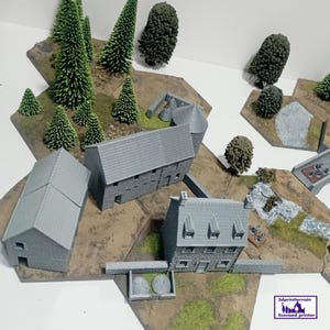La Fiere, Western Front WWII - 15mm, H0, 20mm, 28mm, 35mm, Historical, Dioramas