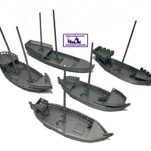 Ships - Medieval Londong Bridge, Tabletop and Modeling, Diorama Model