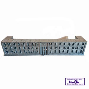 Chancellery Destroyed, Berlin - Battle of Berlin, Available in 15mm/H0/20mm/28mm/35mm, WWII Terrain, Tabletop Wargames, Historical Dioramas