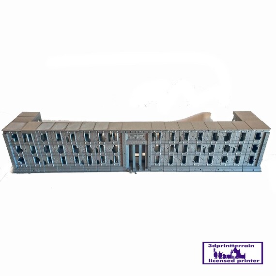 REICH CHANCELLERIE BERLIN C - 3D FOW Bolt Action WARGAME TERRAIN NORMANDIE V2