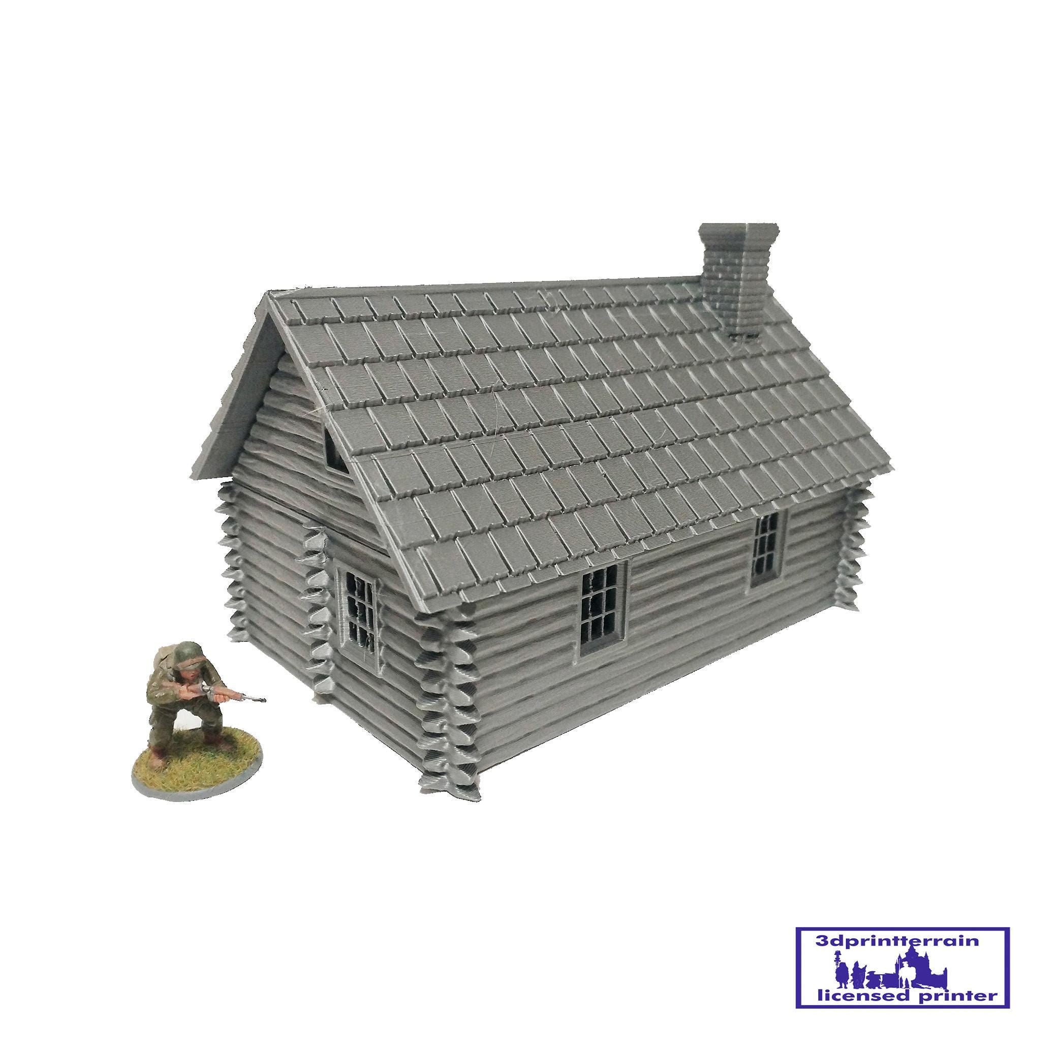 Fort Henry Model Kit Fort William Henry Barrack 1 - American Colonial Period, French Indian ...